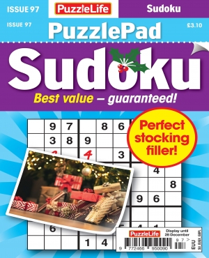 PuzzleLife PuzzlePad Sudoku  Issue 97  November 2023