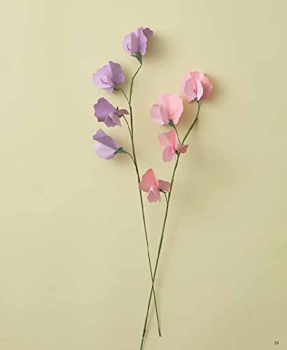 Beautiful 3D flowers made of paper