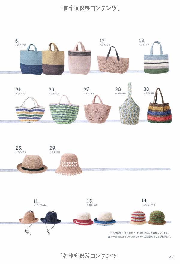 Basket bag and hat Ekoandariya